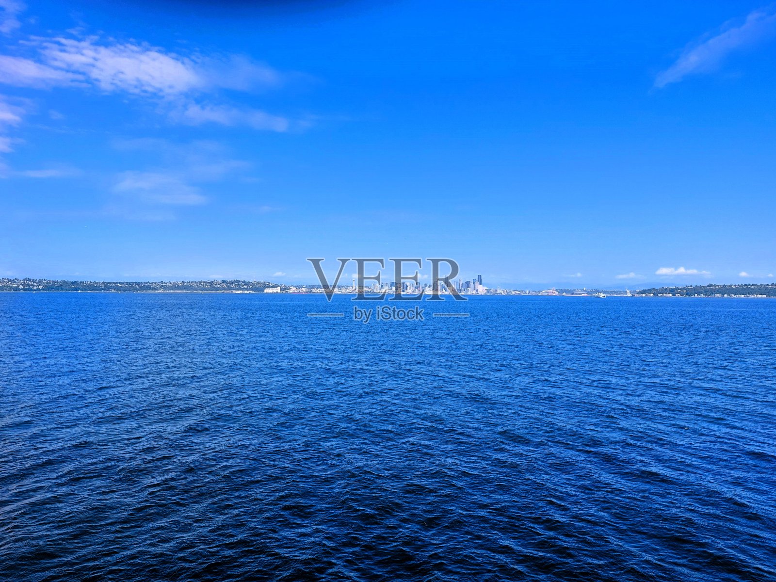 西雅图到市区的渡轮照片摄影图片