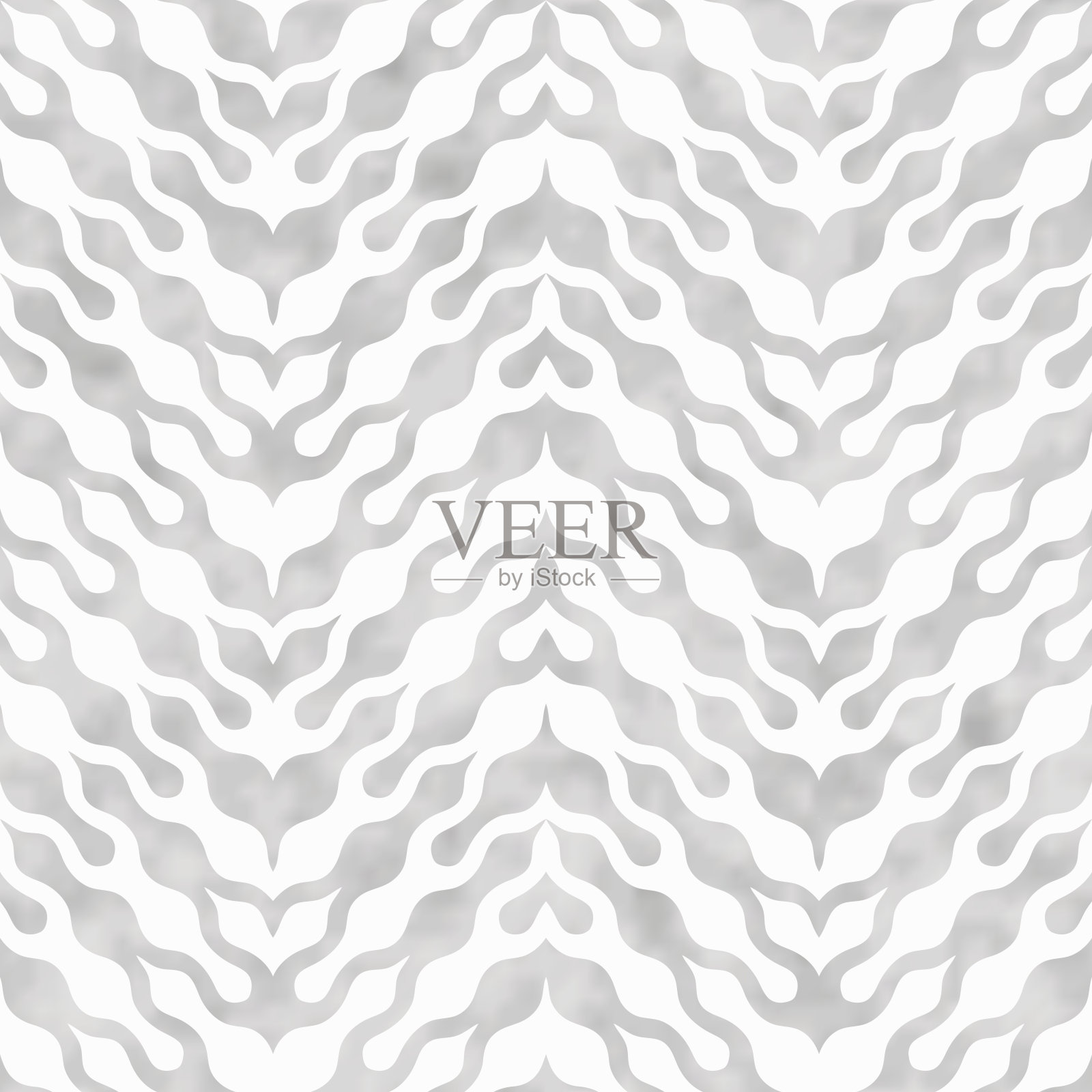 水洗华丽之字形图案插画图片素材