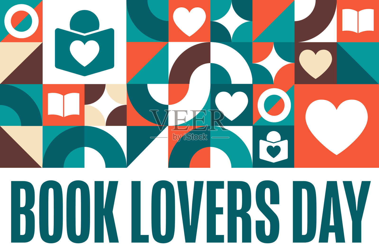 全国爱书人日。8月9日。节日的概念。模板的背景，横幅，卡片，海报与文字铭文。矢量EPS10插图。插画图片素材