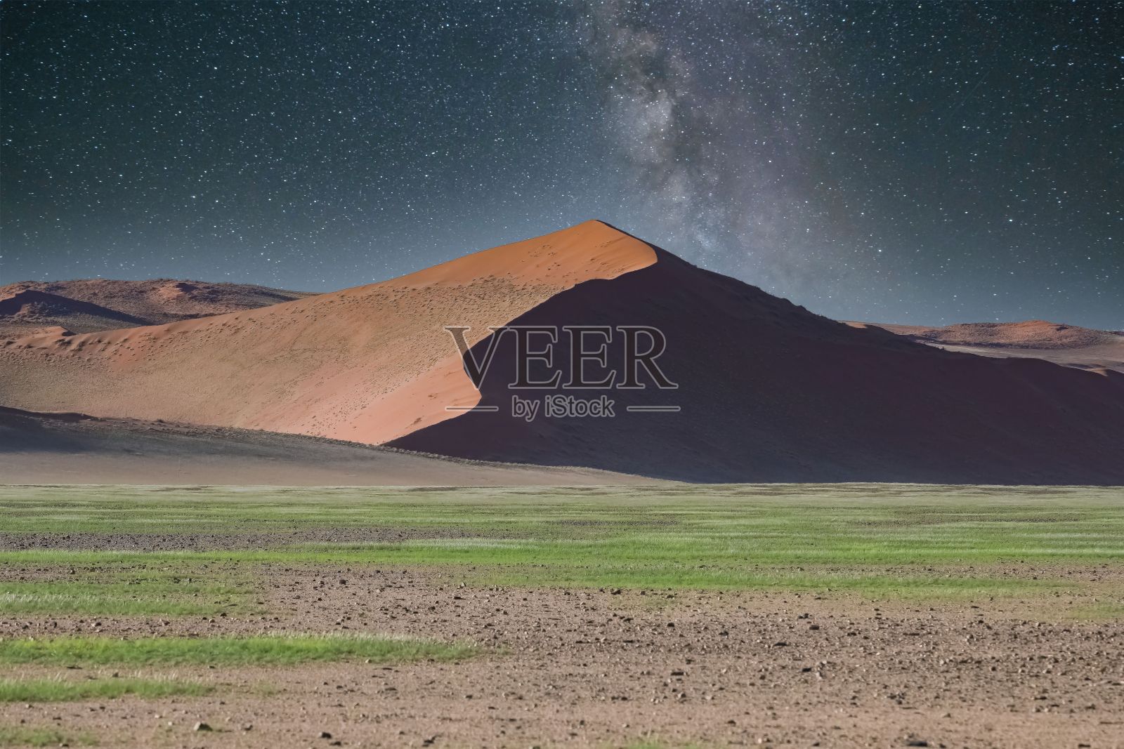 纳米比亚，纳米布沙漠，野生景观照片摄影图片