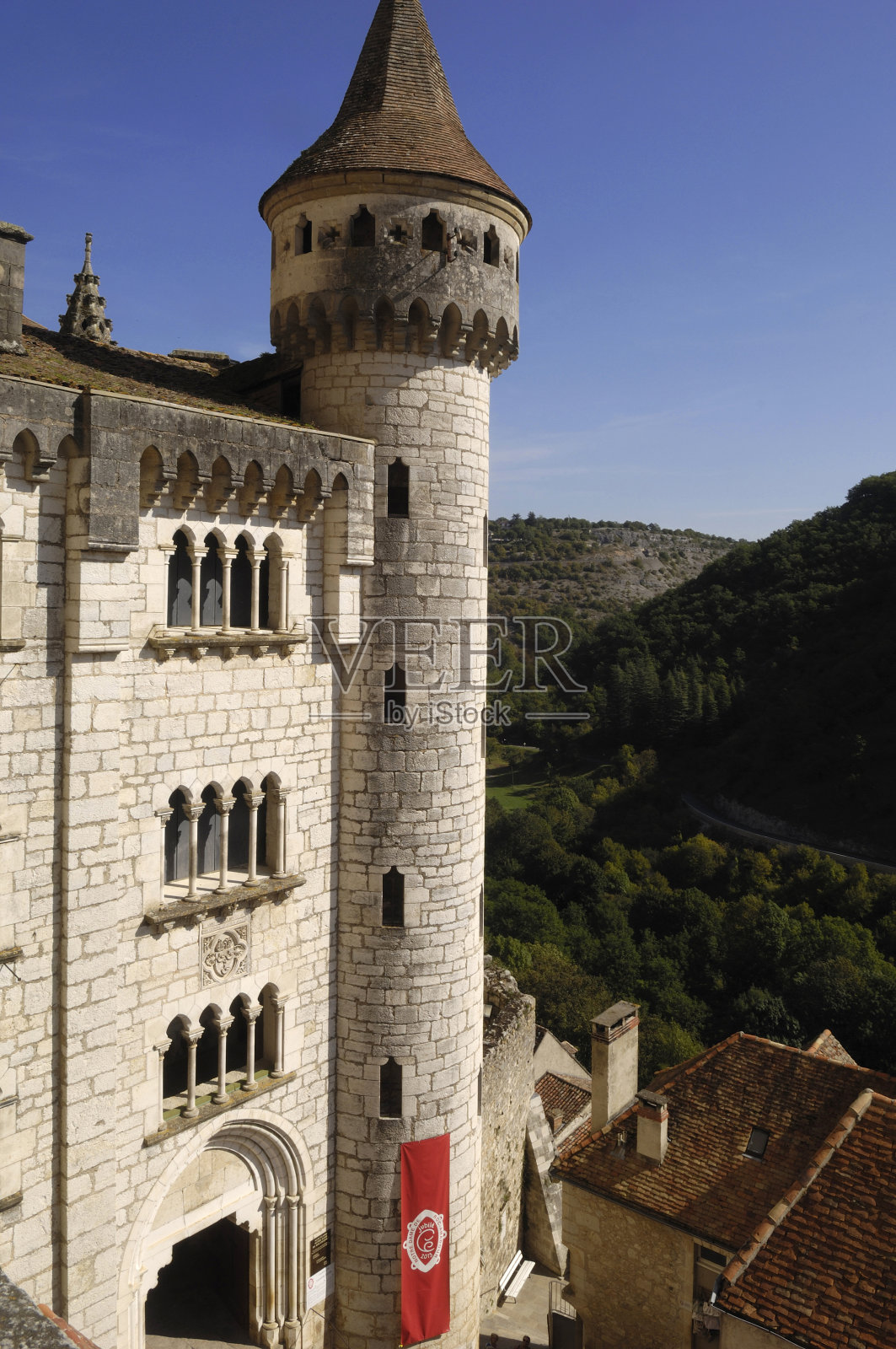 罗卡马杜圣所，罗得，法国照片摄影图片