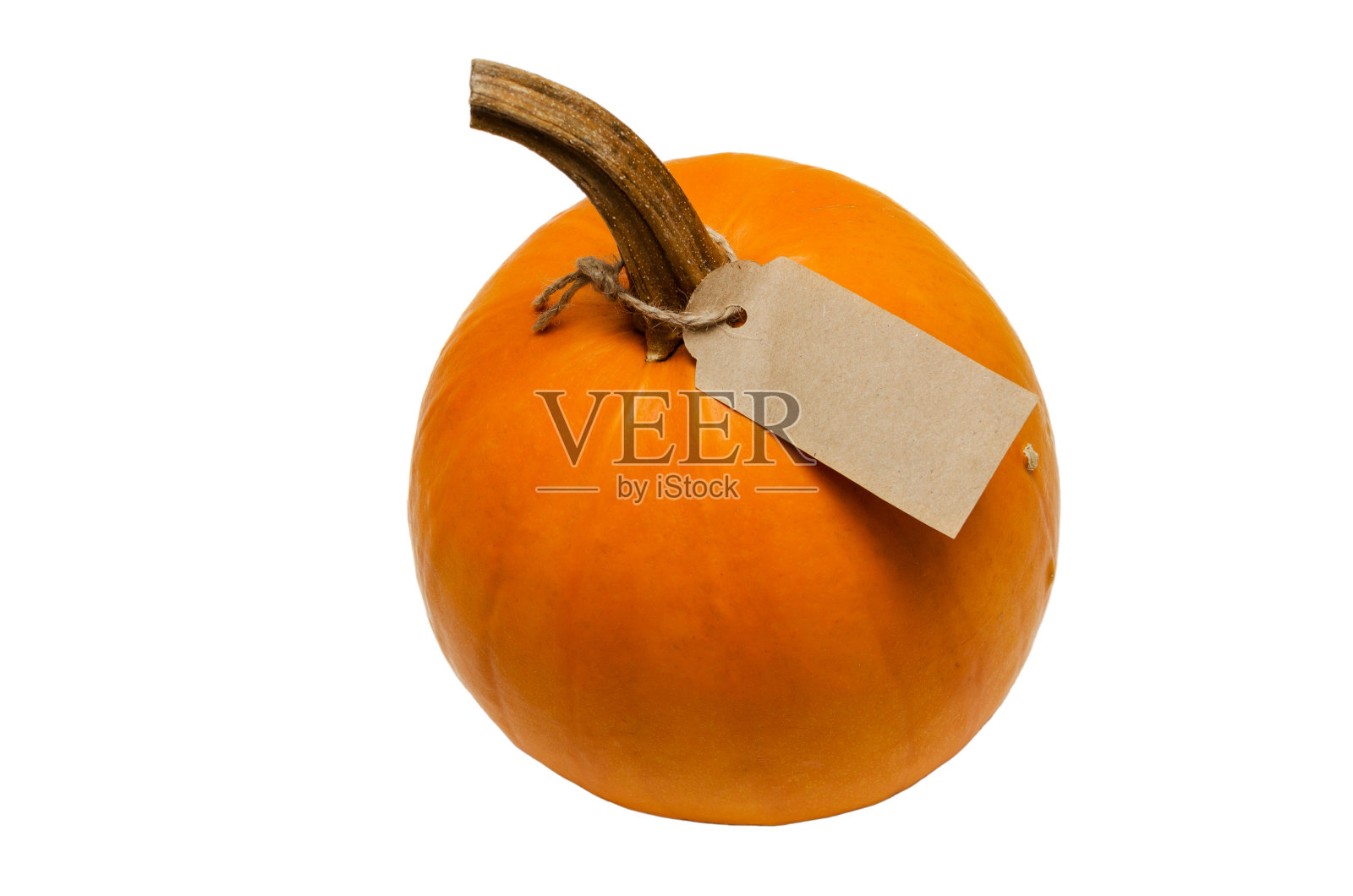 白色背景上的橙色南瓜照片摄影图片