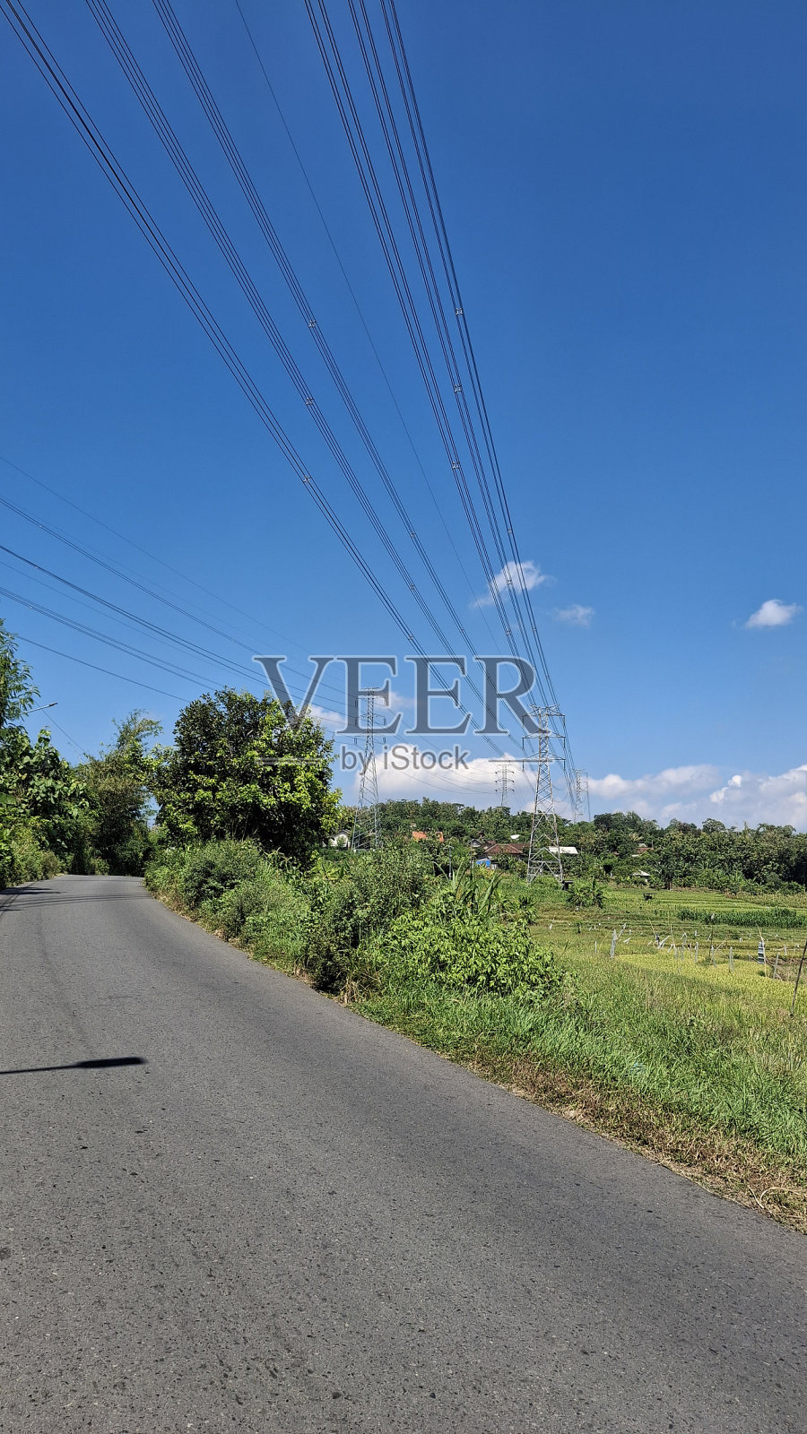 印度尼西亚夏天阳光明媚的乡村景色照片摄影图片