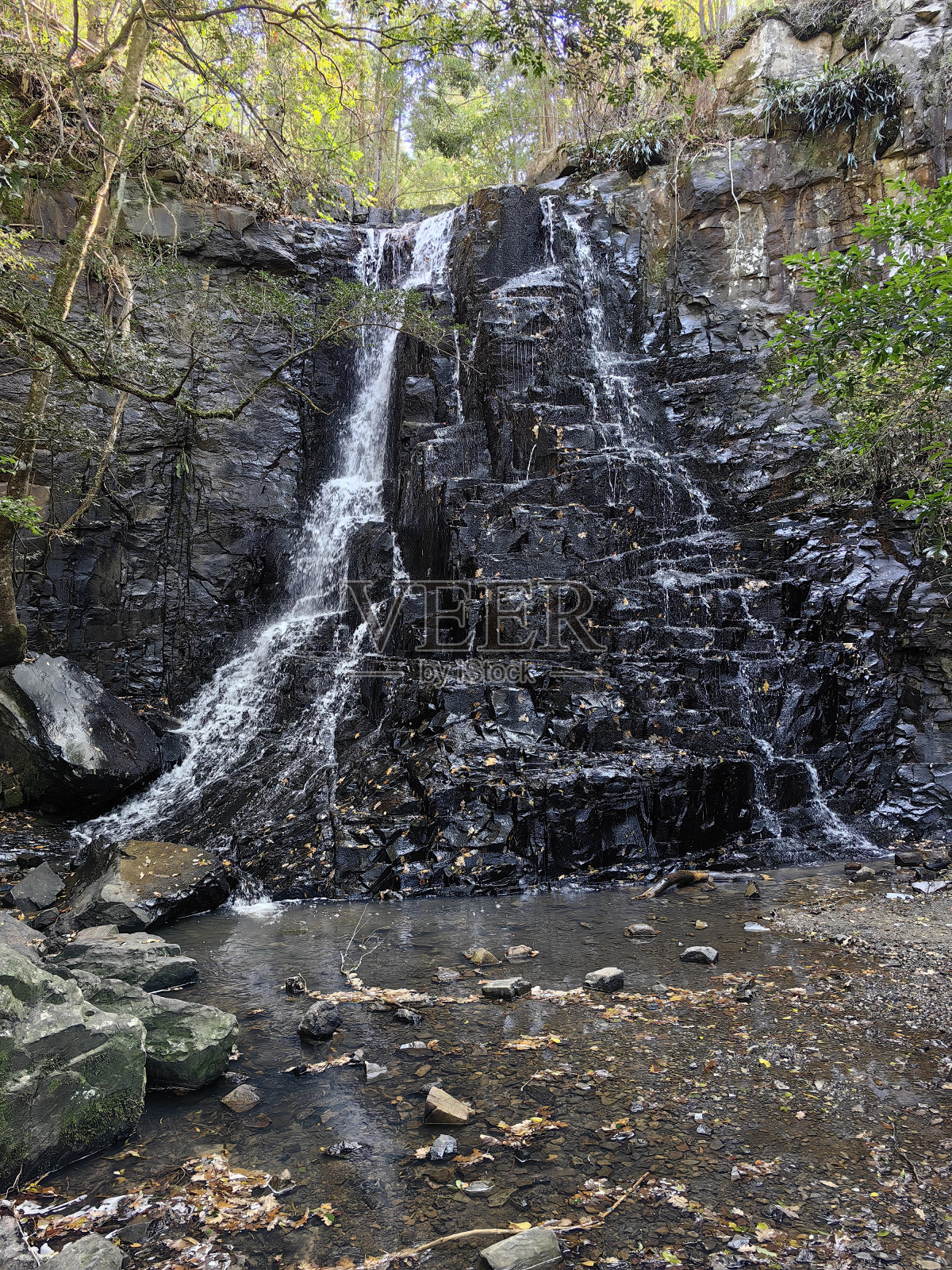 瀑布照片摄影图片