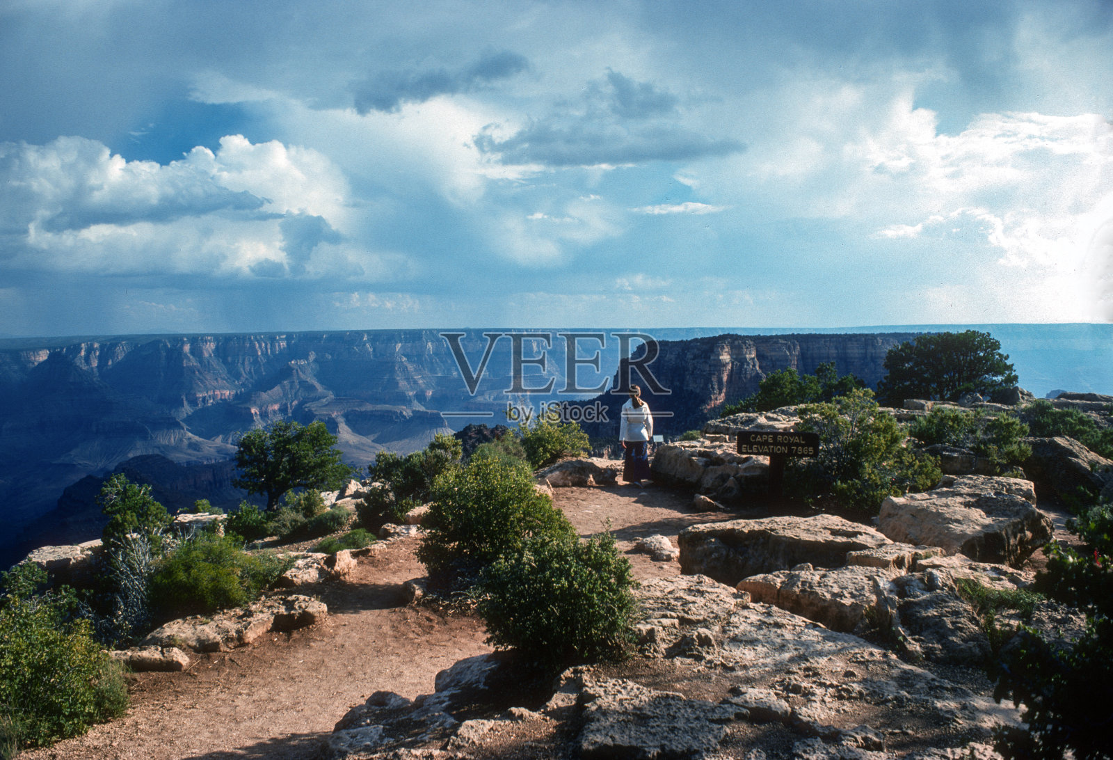 大峡谷NP -北缘-皇家角- 1975年照片摄影图片