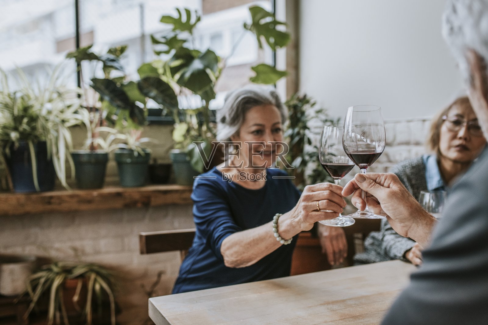 朋友碰杯庆祝照片摄影图片
