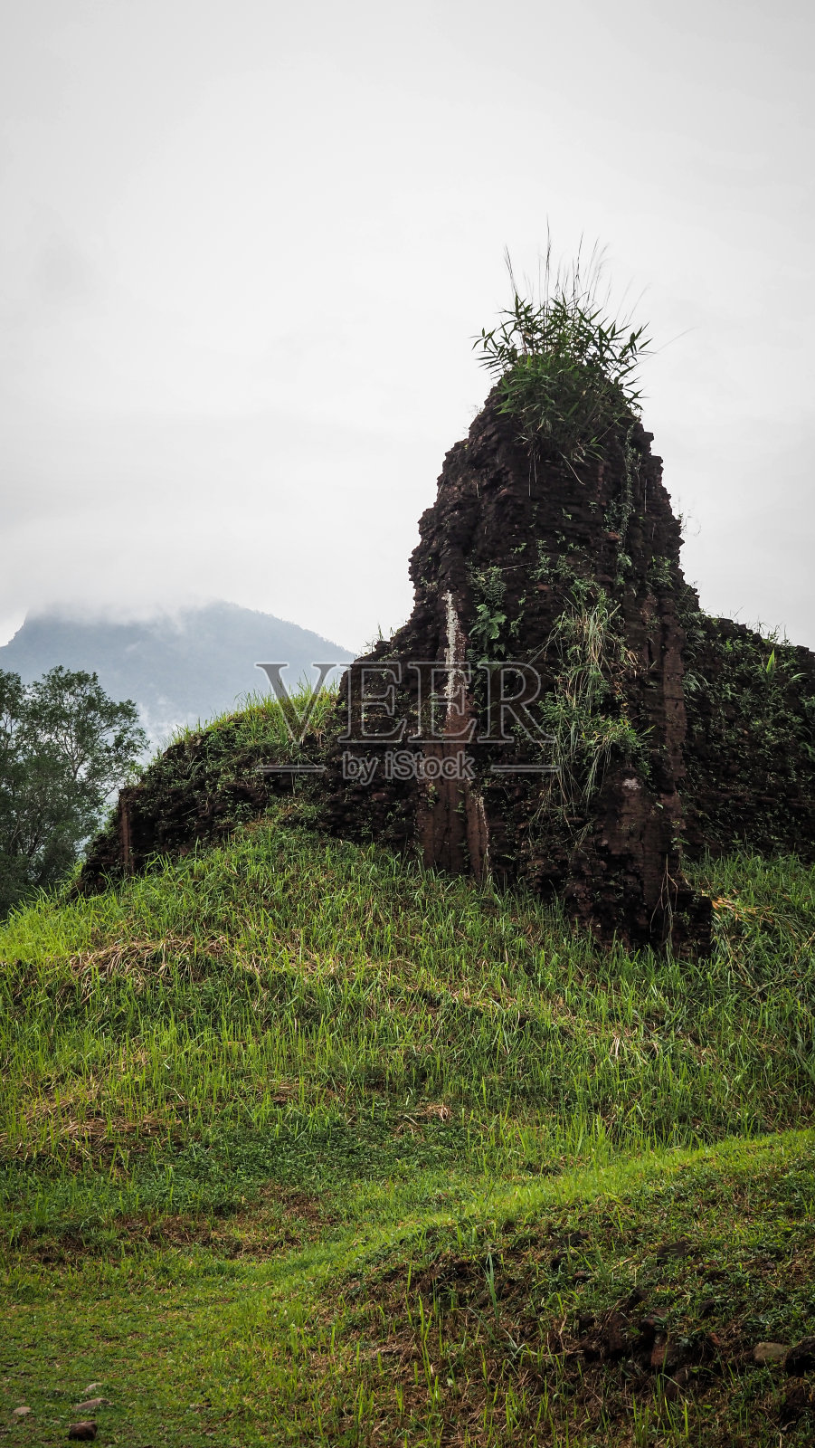 越南中部寺庙的建筑照片摄影图片