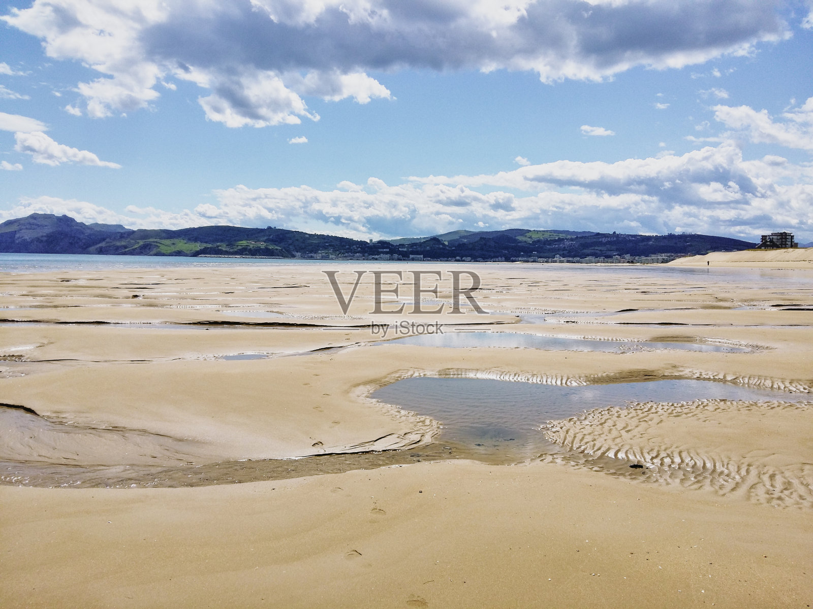 拉雷多海滩照片摄影图片