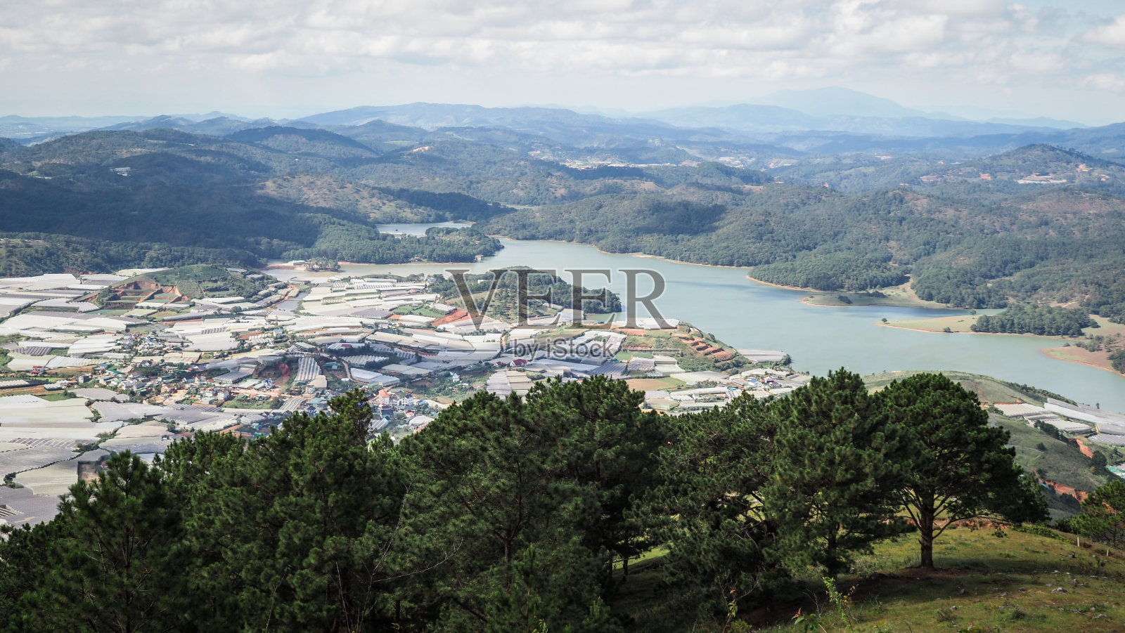 越南中部大叻的风景照片摄影图片