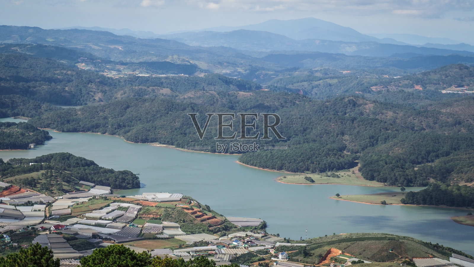 越南中部大叻的风景照片摄影图片