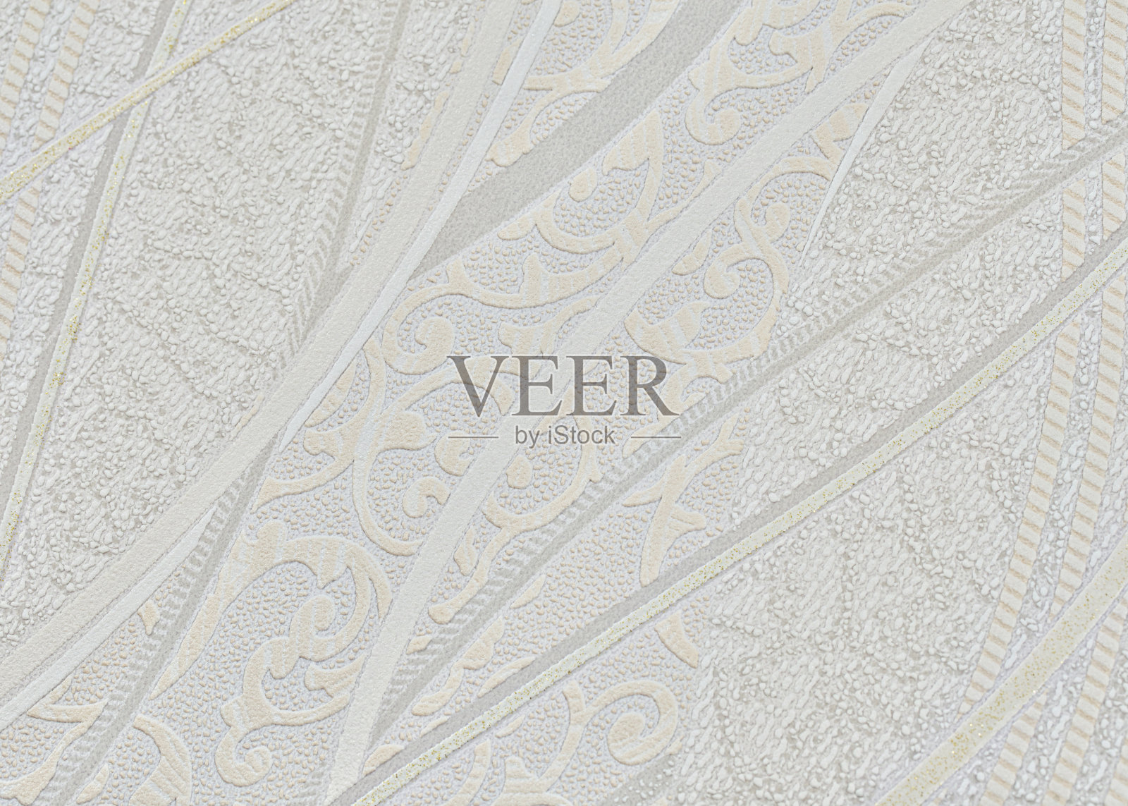 背景的灰色纸壁纸与纹理漩涡线。照片摄影图片