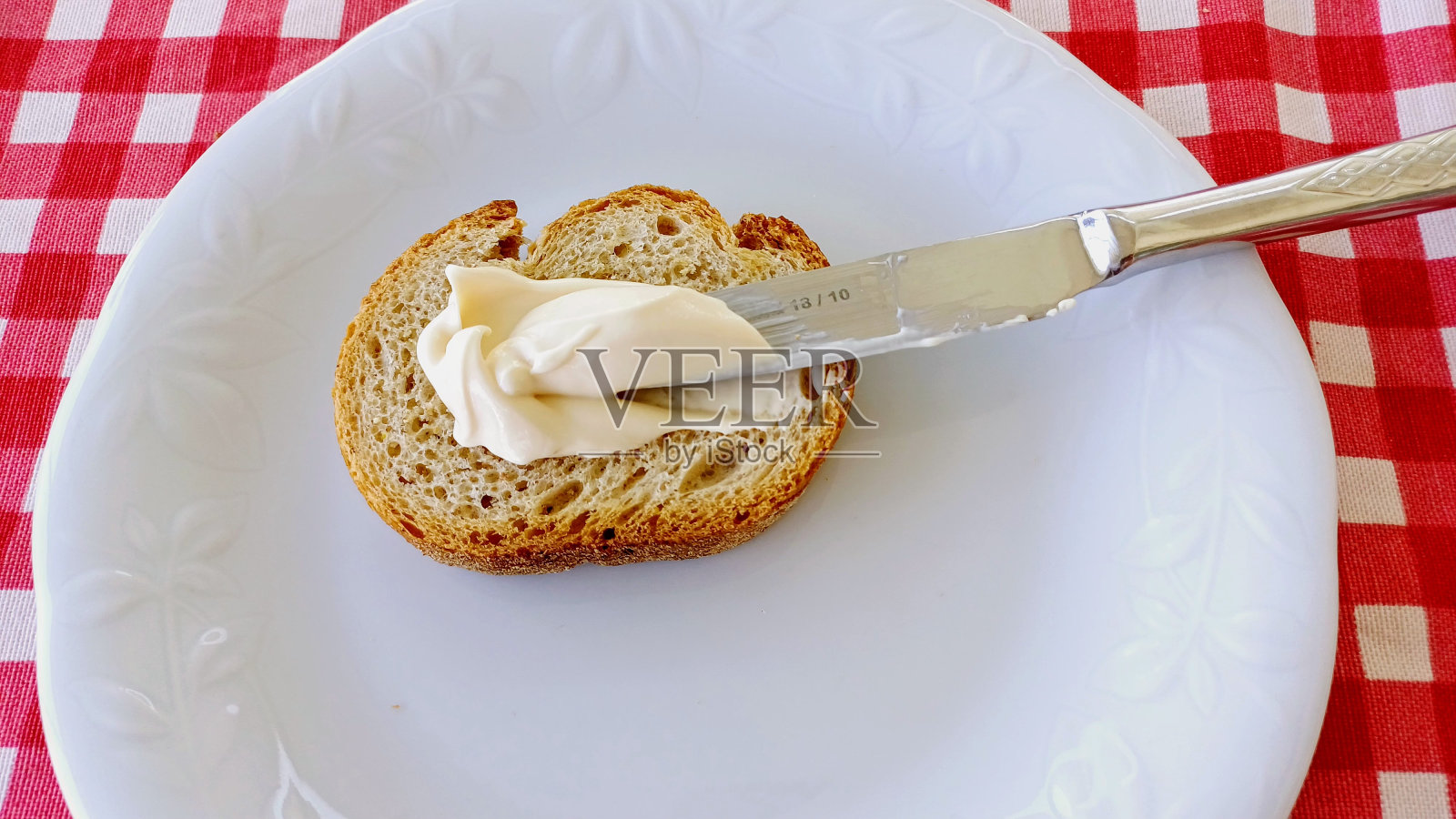 奶油奶酪面包，奶酪和面包照片摄影图片