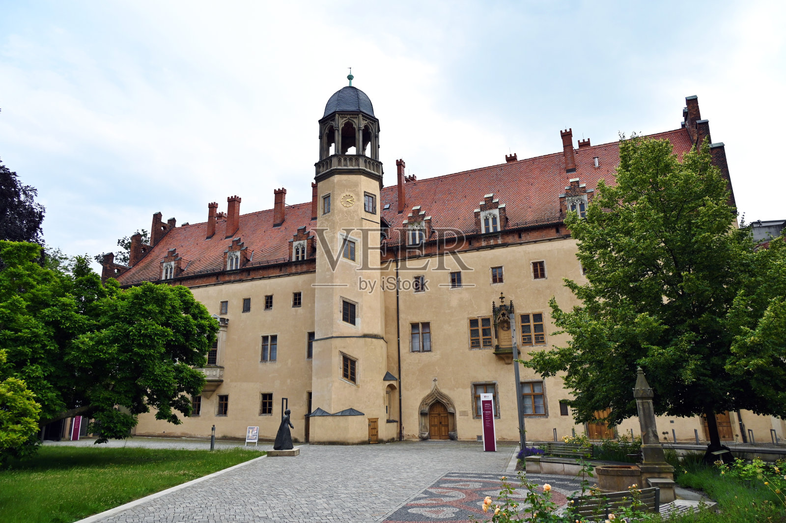 维滕贝格古城照片摄影图片