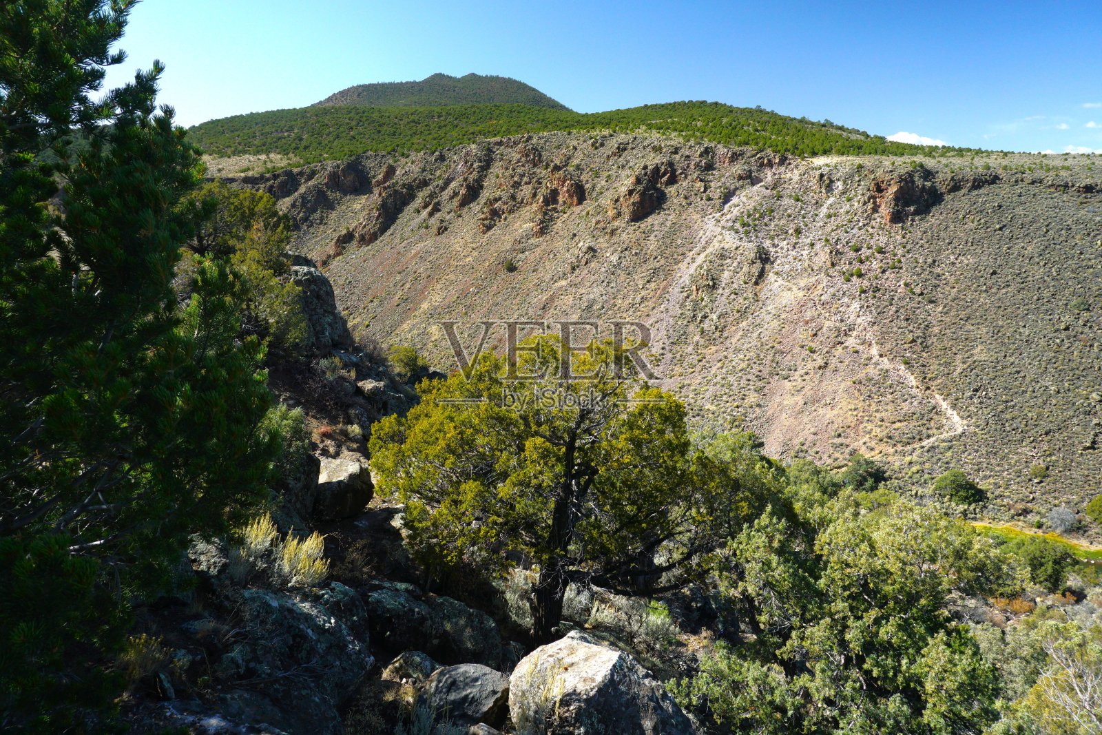 北里奥格兰德国家纪念碑新墨西哥州照片摄影图片