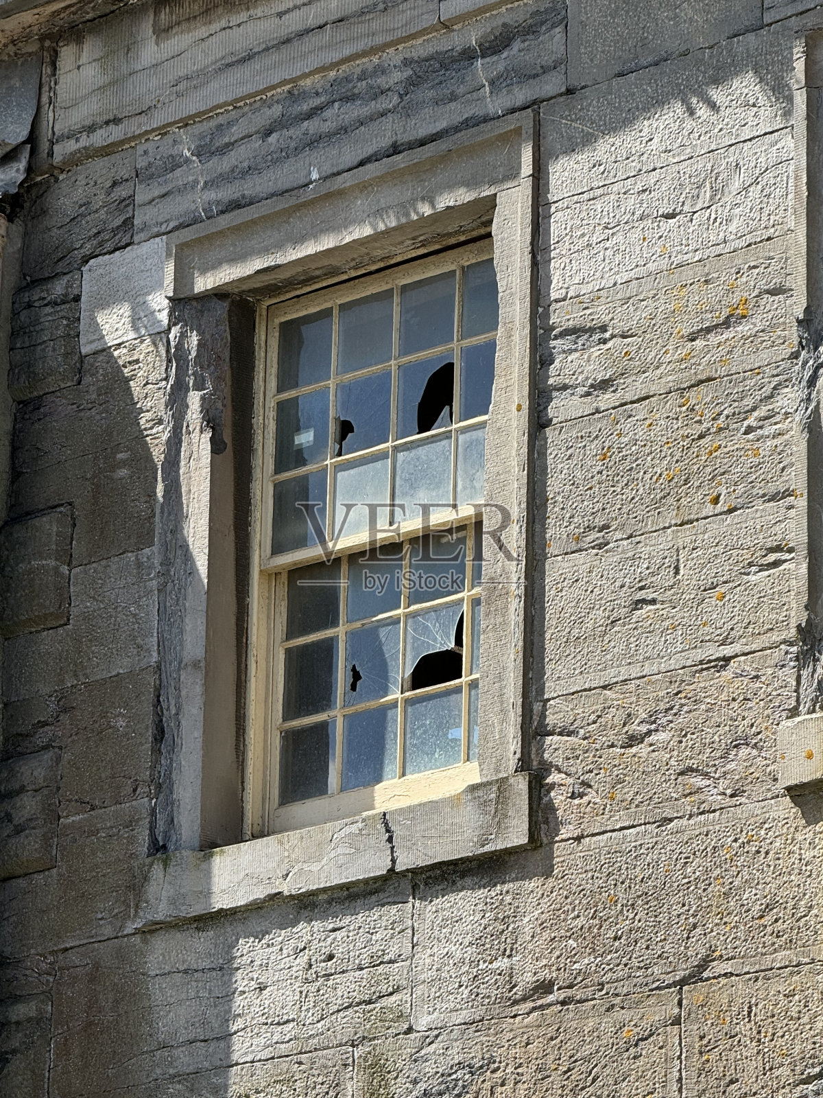 破碎的窗户照片摄影图片