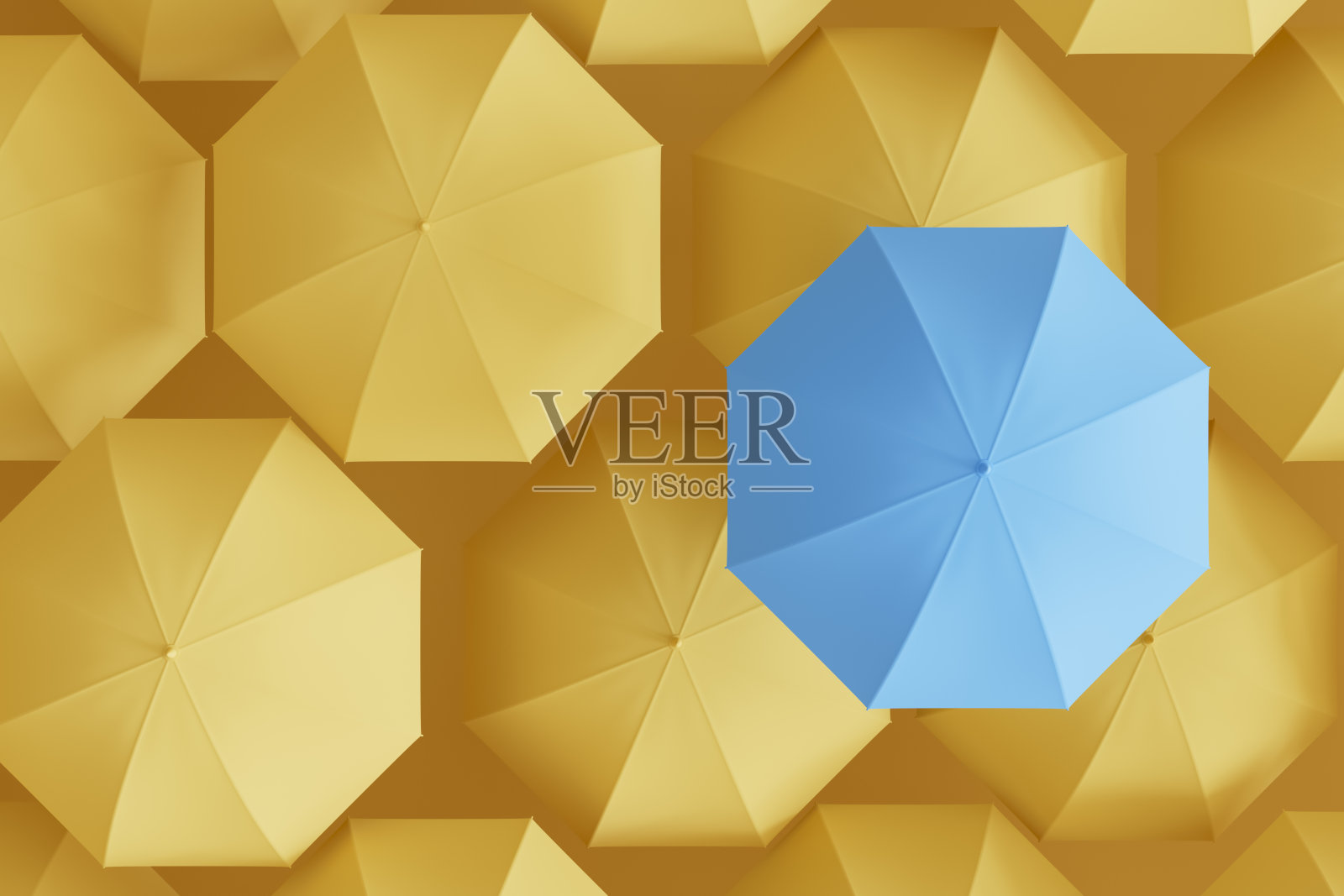 雨伞，从人群中脱颖而出，领导力照片摄影图片