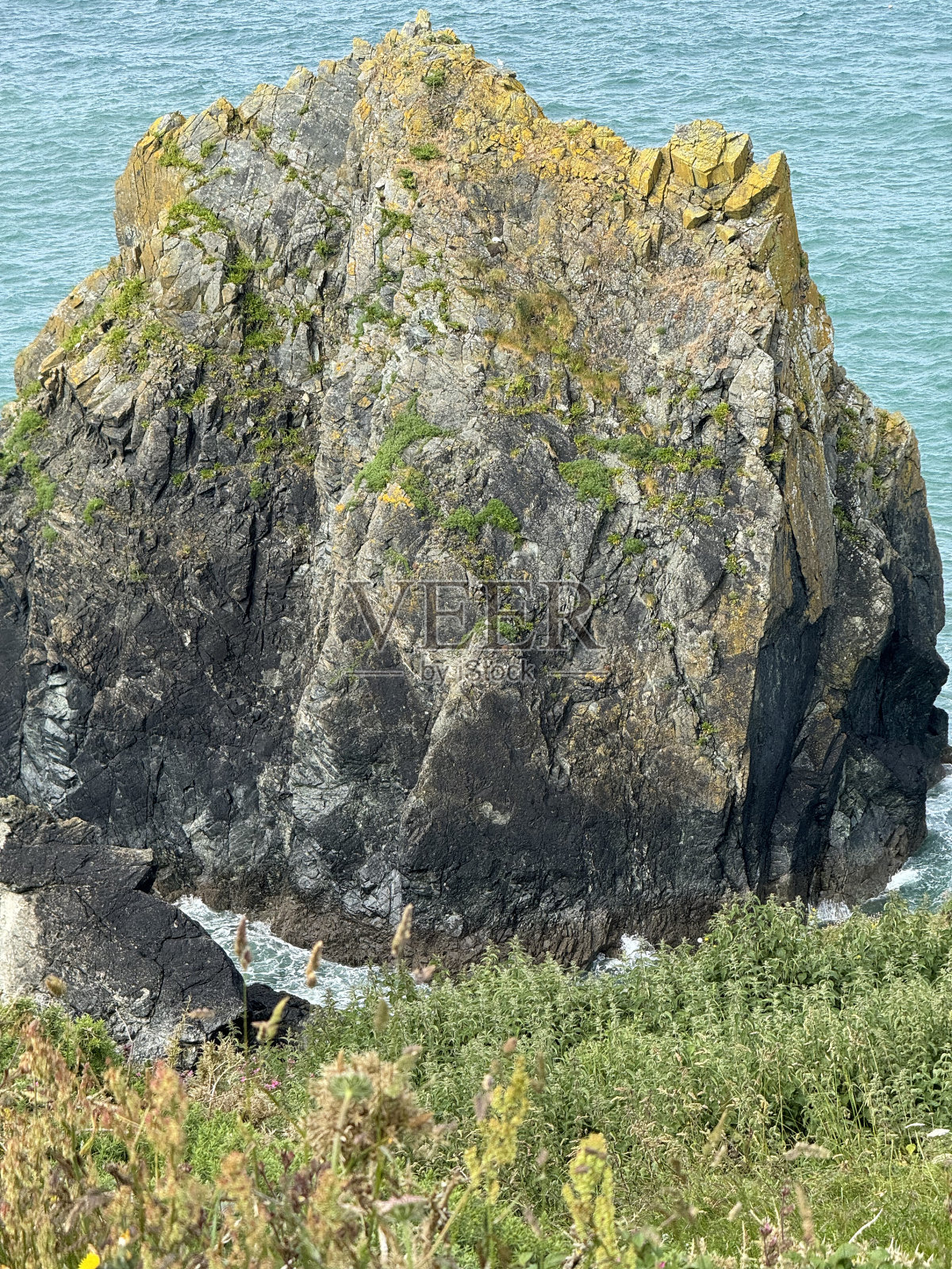 莫里恩湾，康沃尔照片摄影图片