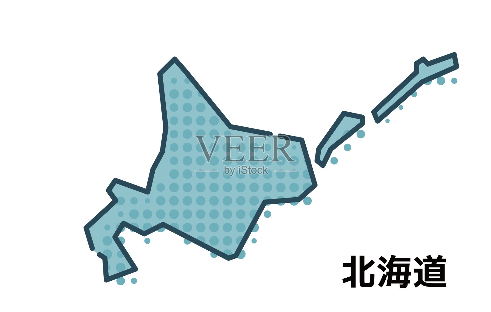 简单易用的日本县插画图片素材