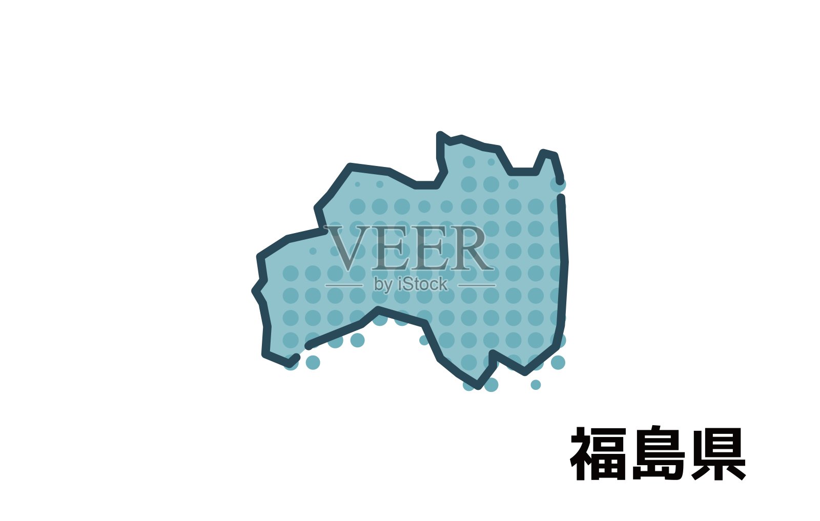 简单易用的日本县插画图片素材