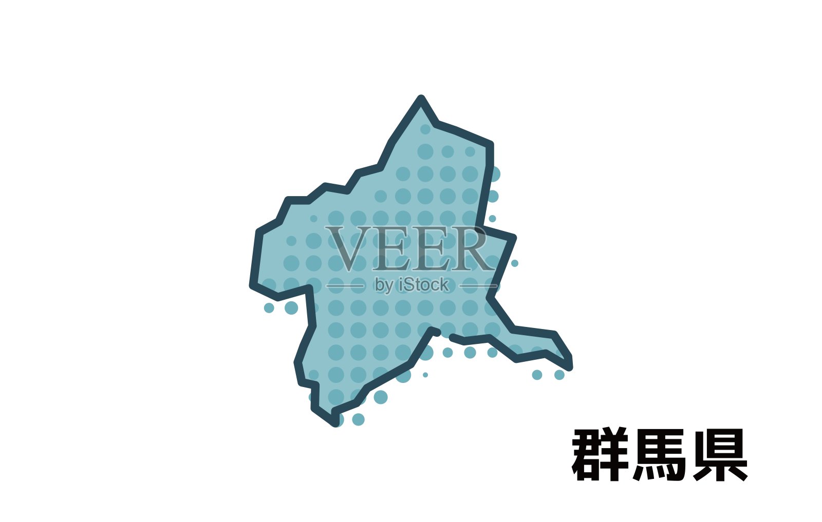 简单易用的日本县插画图片素材