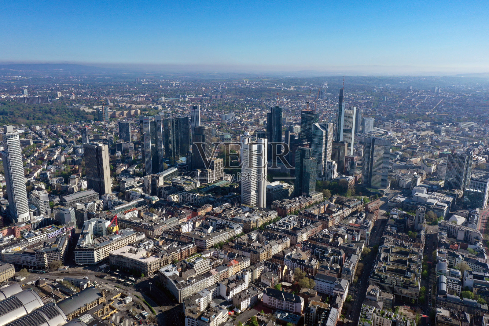 美因河畔法兰克福照片摄影图片