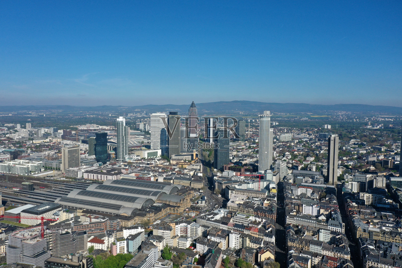 美因河畔法兰克福照片摄影图片