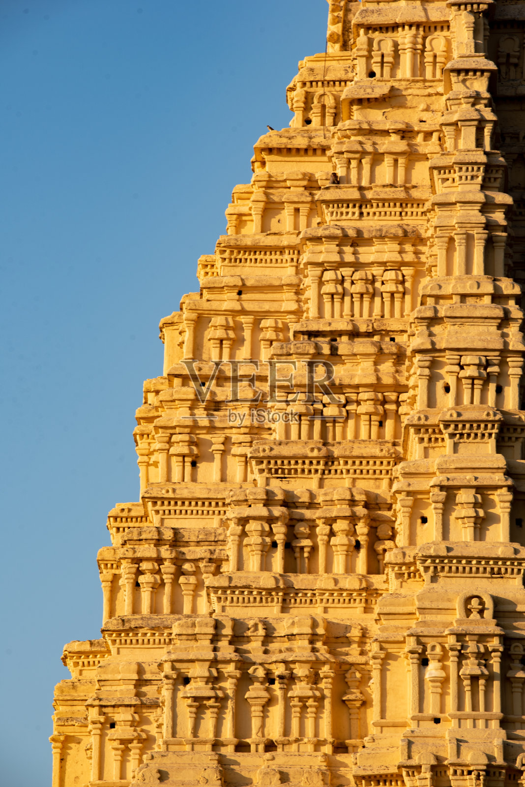 汉比，卡纳塔克邦，Virupaksha寺庙照片摄影图片