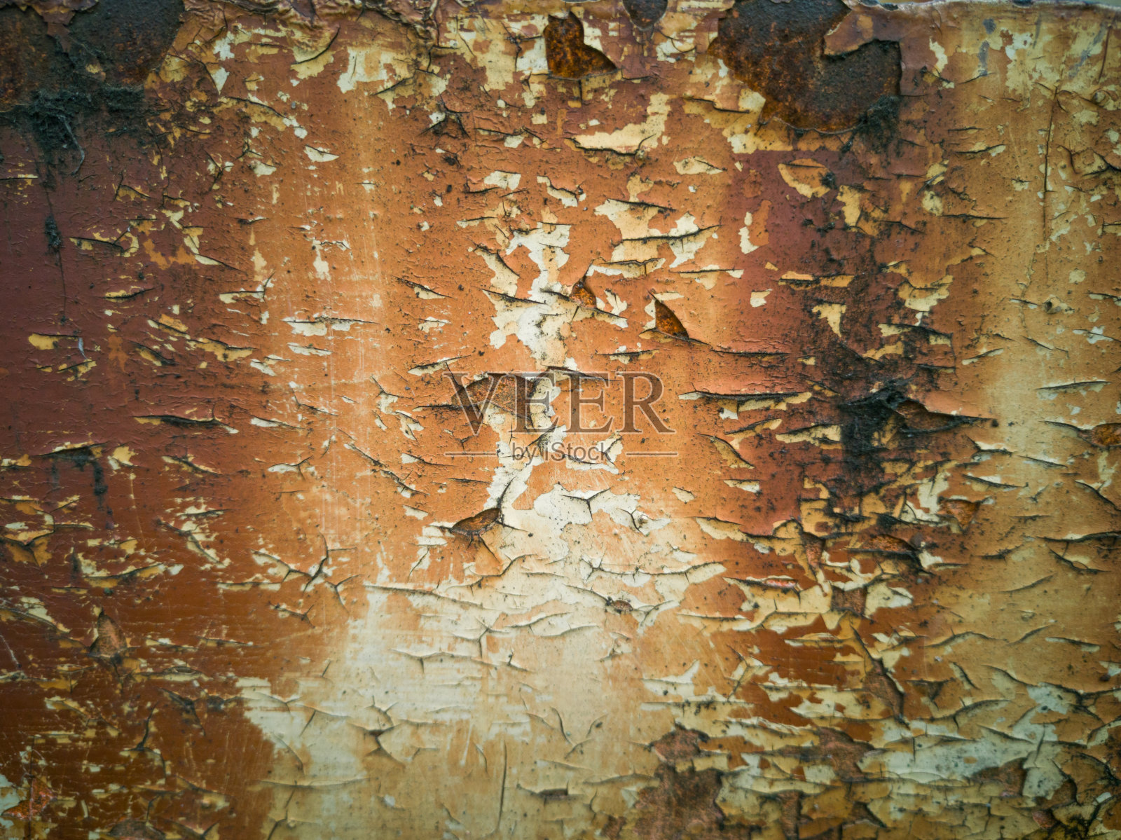 背景材料:破裂漆膜的特写照片摄影图片