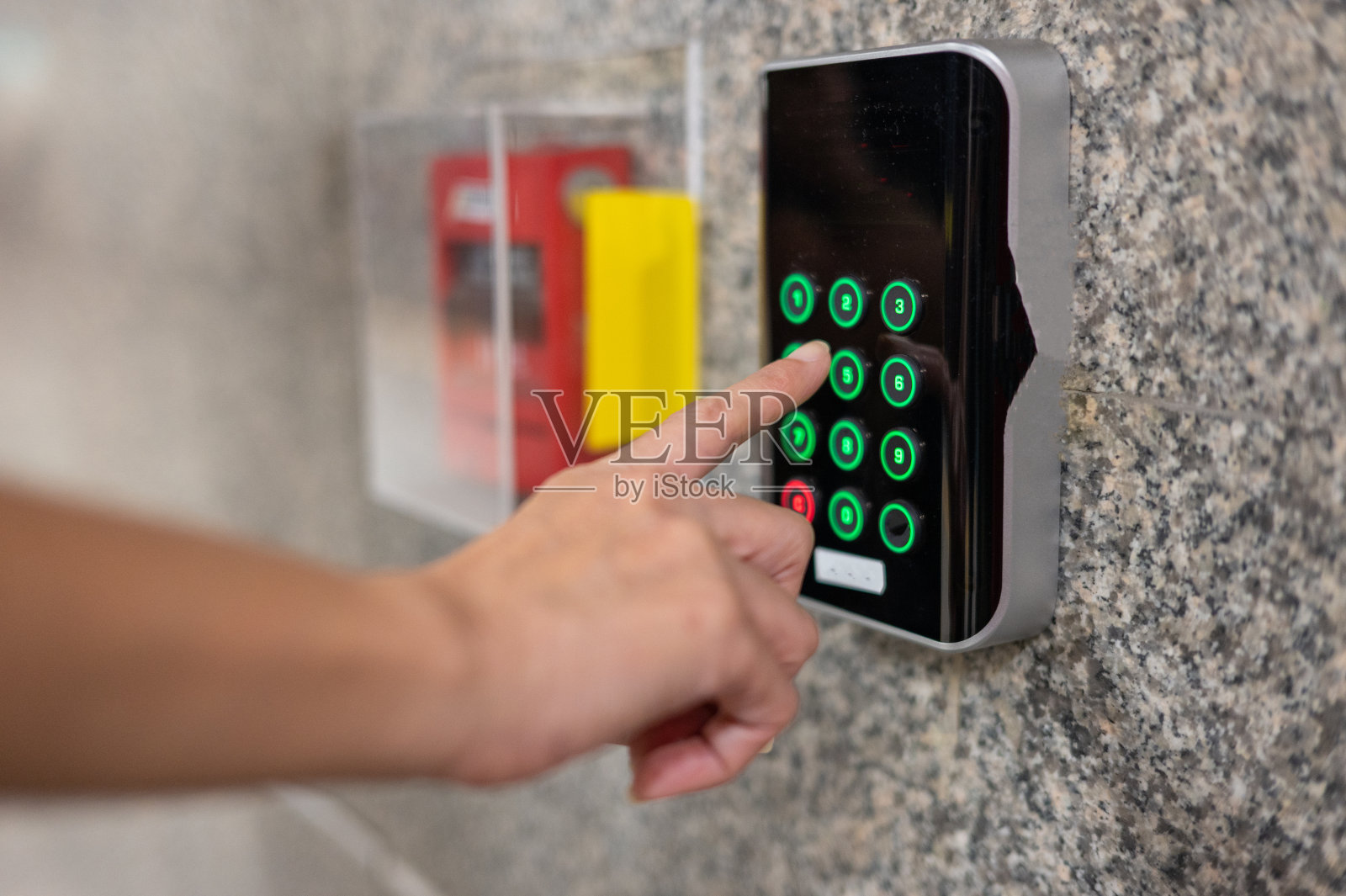 安全通码锁照片摄影图片