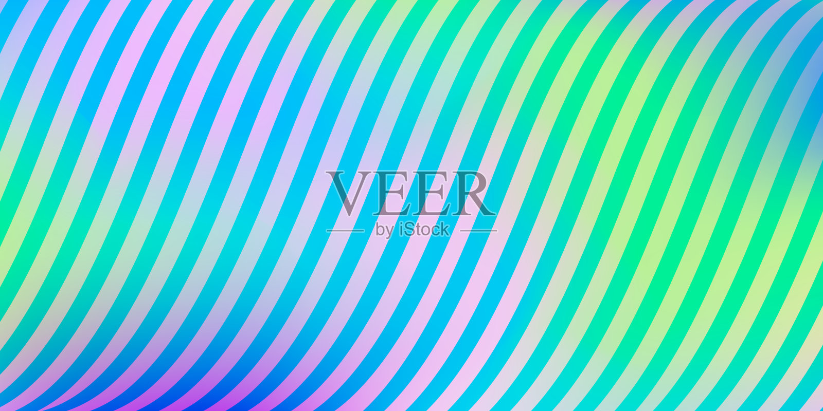 彩色抽象渐变背景设计与几何形状元素设计插画图片素材