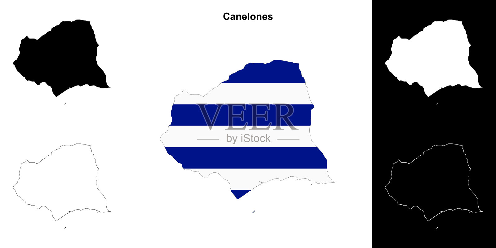 卡内洛内斯系大纲图集插画图片素材