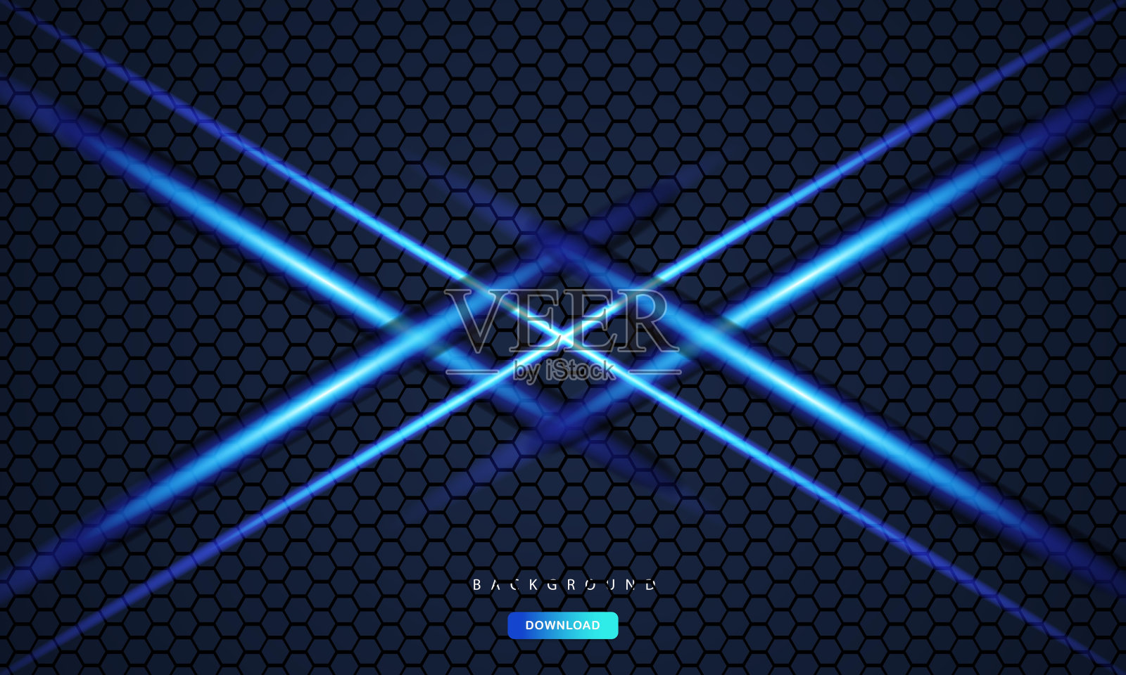 六边形纹理背景矢量上的暗抽象维度插画图片素材