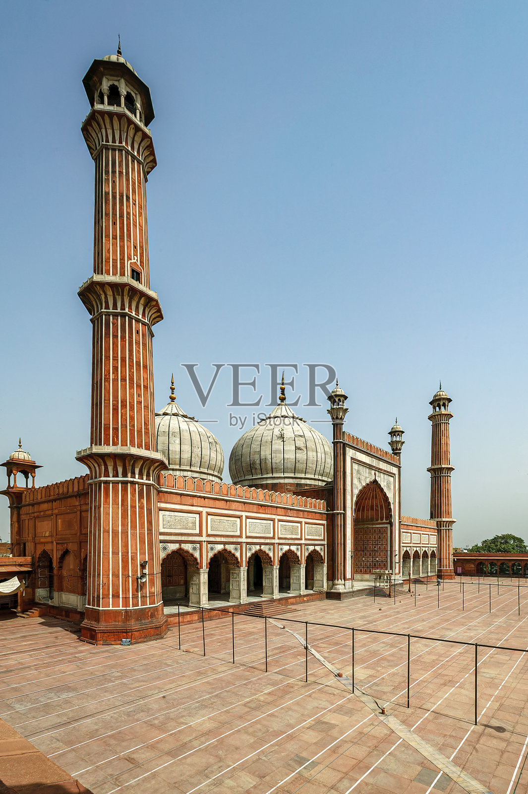 大星期五清真寺Jama Masjid的古老建筑照片摄影图片