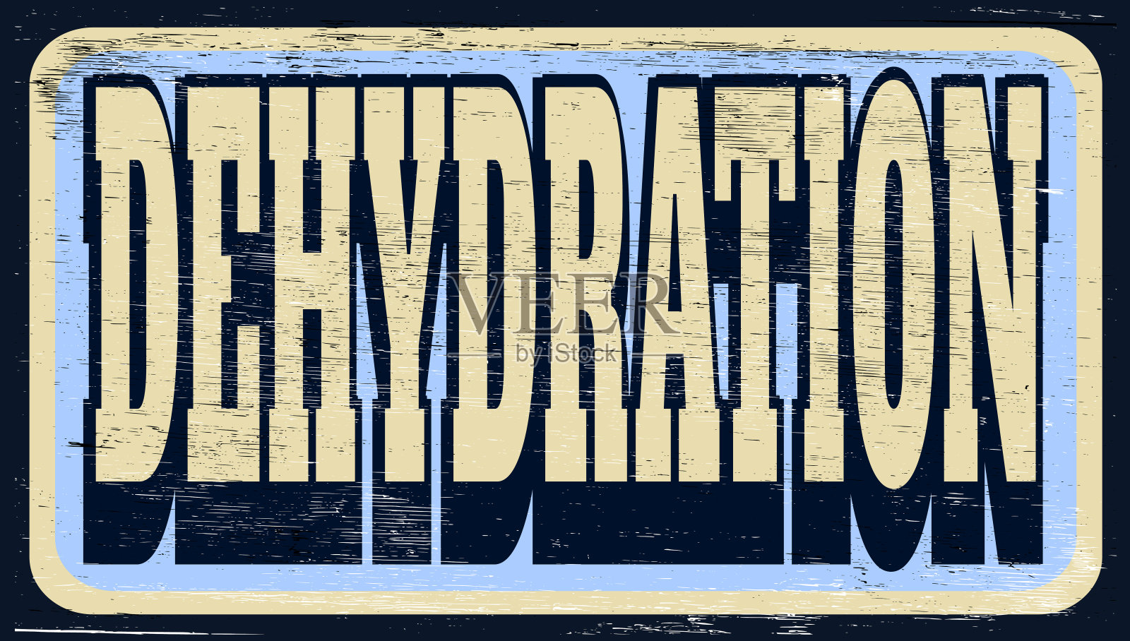 脱水插画图片素材