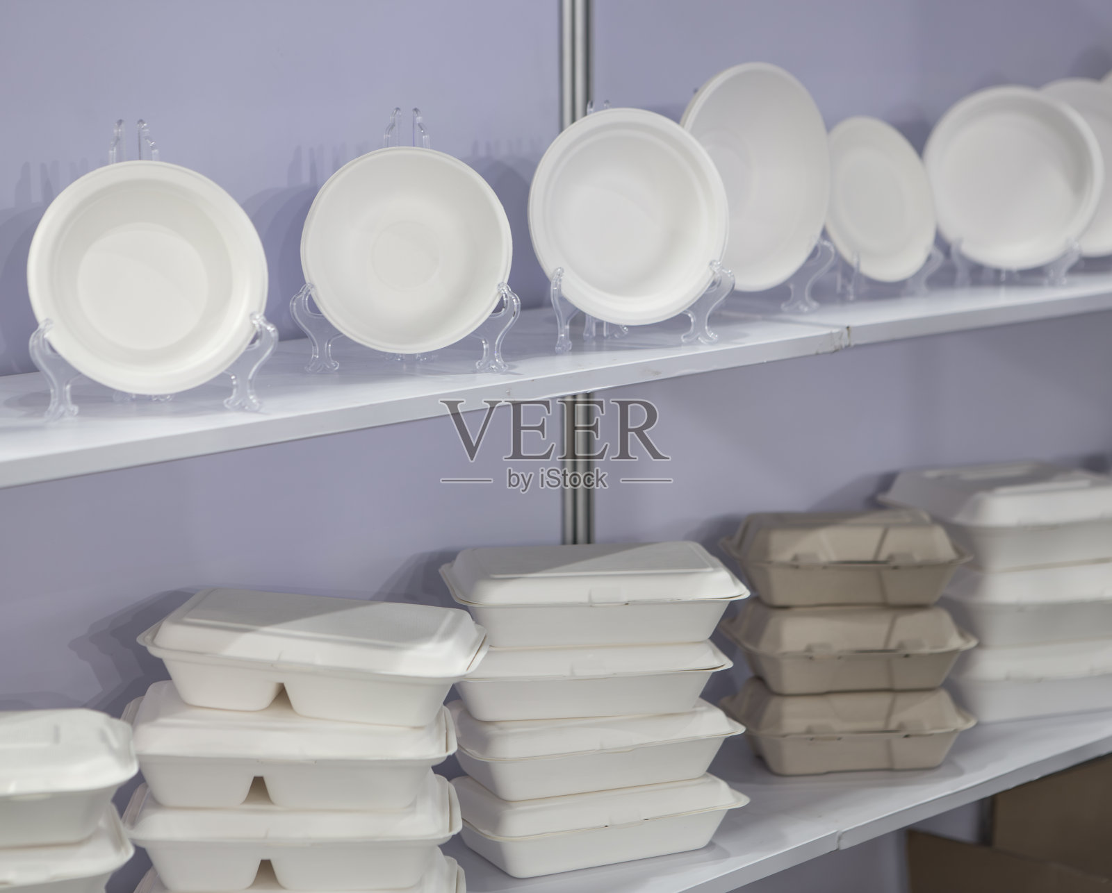 食品包装容器。照片摄影图片