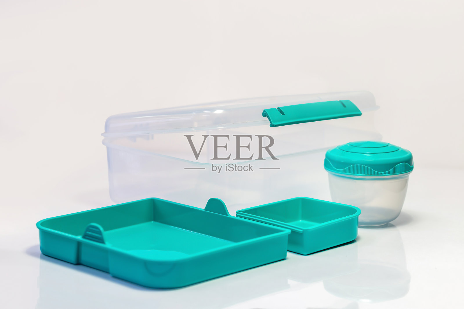 环保，可重复使用的食物储存容器照片摄影图片