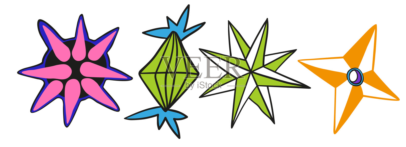 青少年组插画图片素材