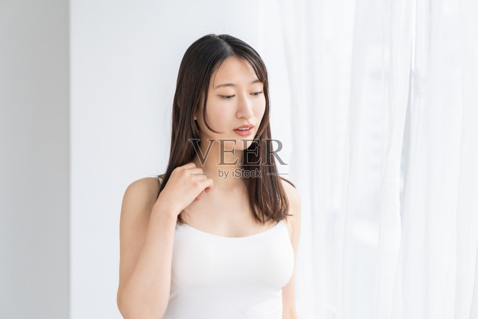 亚洲女性美的形象照片摄影图片