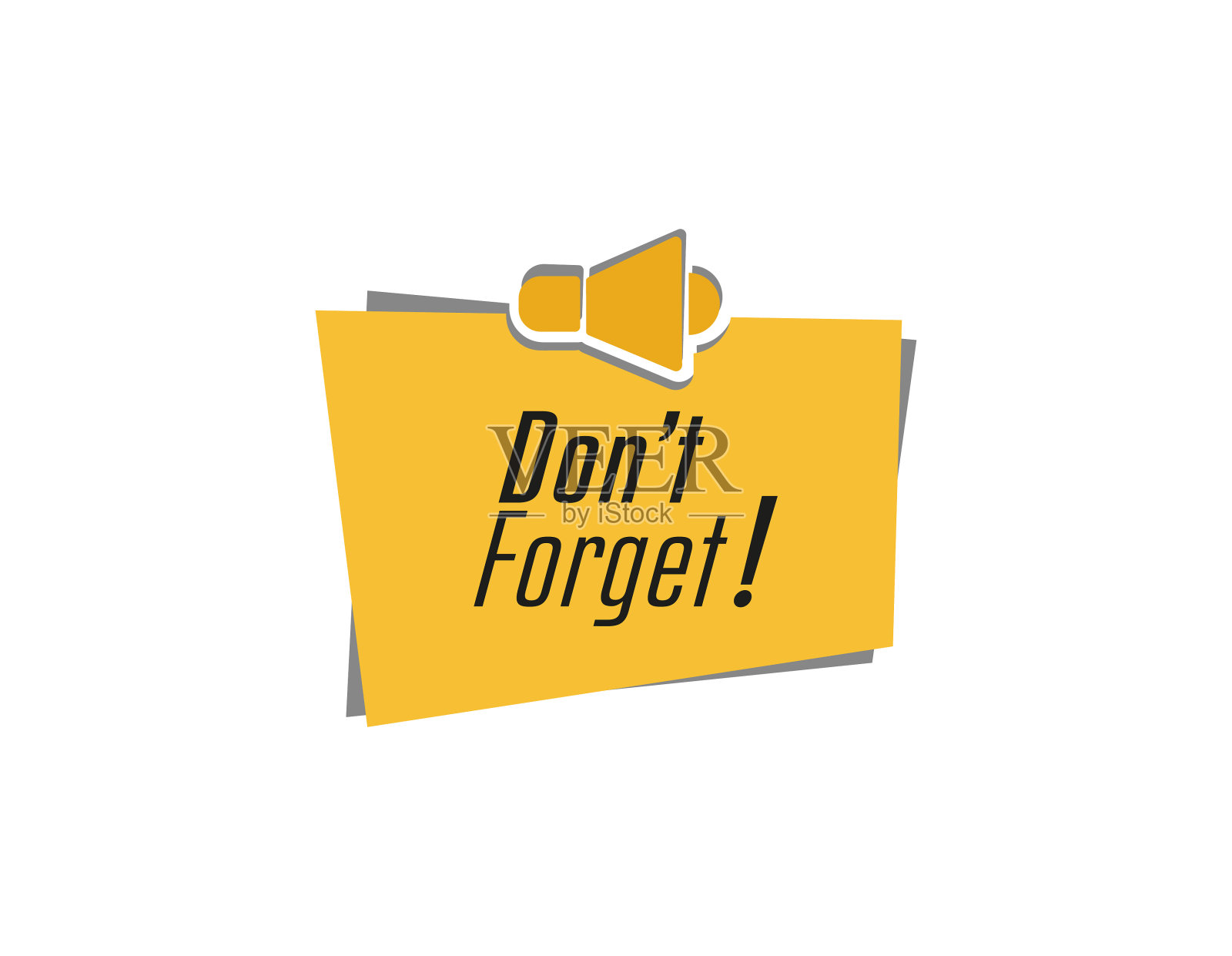 不要忘记插画图片素材