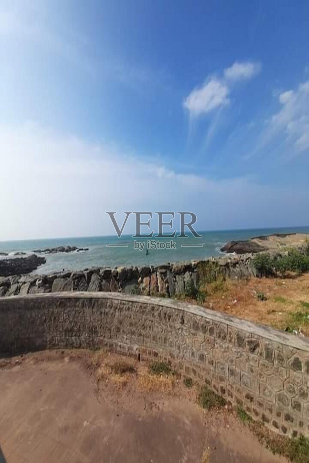 海滩和大海照片摄影图片