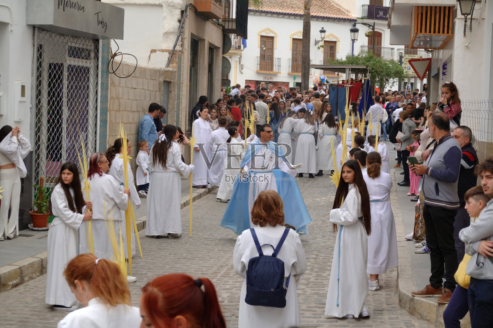 西班牙阿洛拉的圣诞老人照片摄影图片