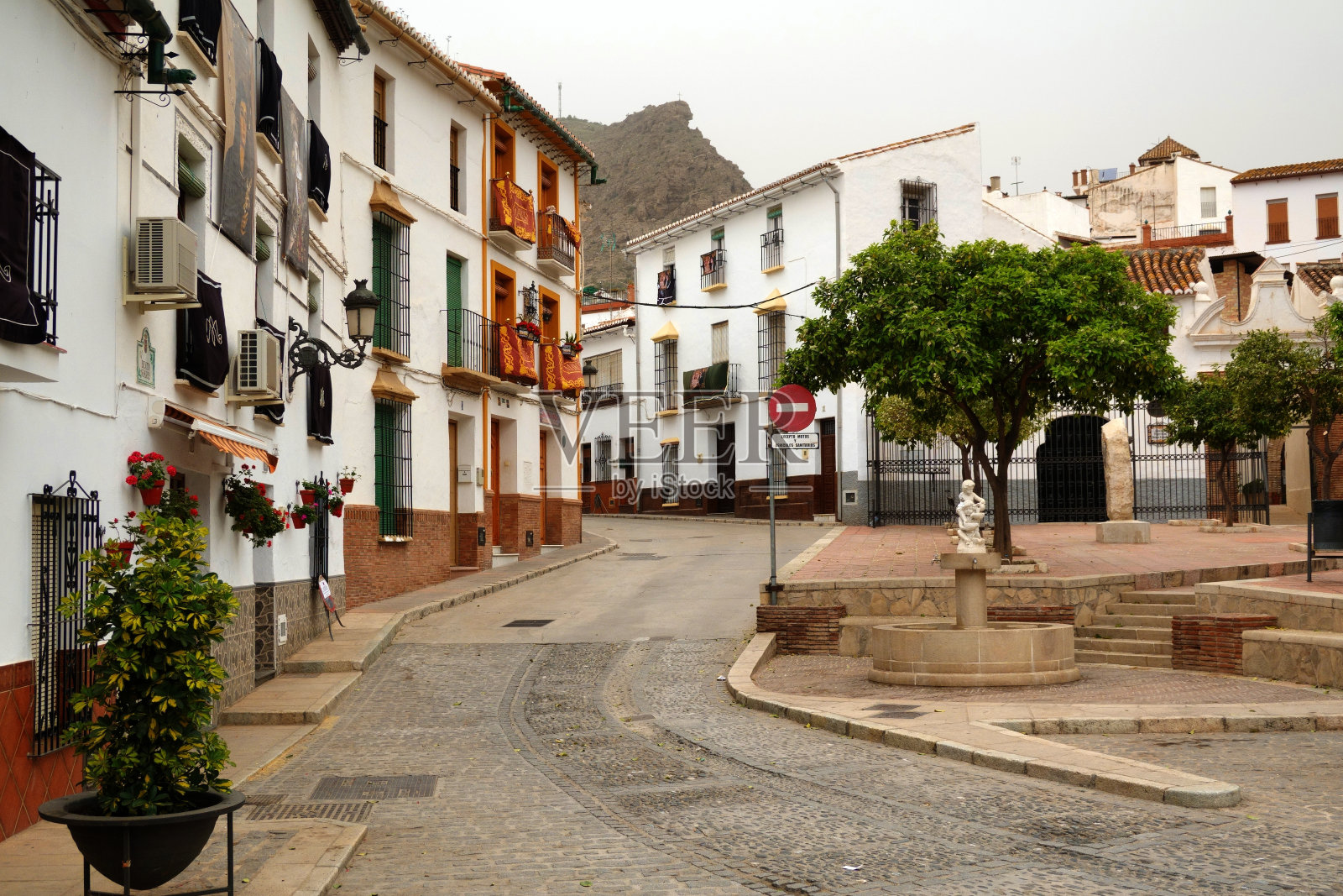 西班牙阿洛拉的圣诞老人照片摄影图片