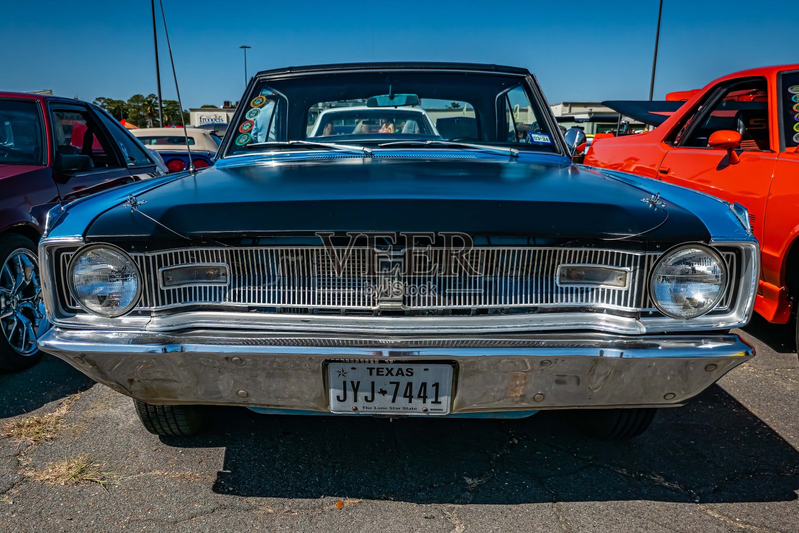 1967道奇Dart GT硬顶轿跑车照片摄影图片