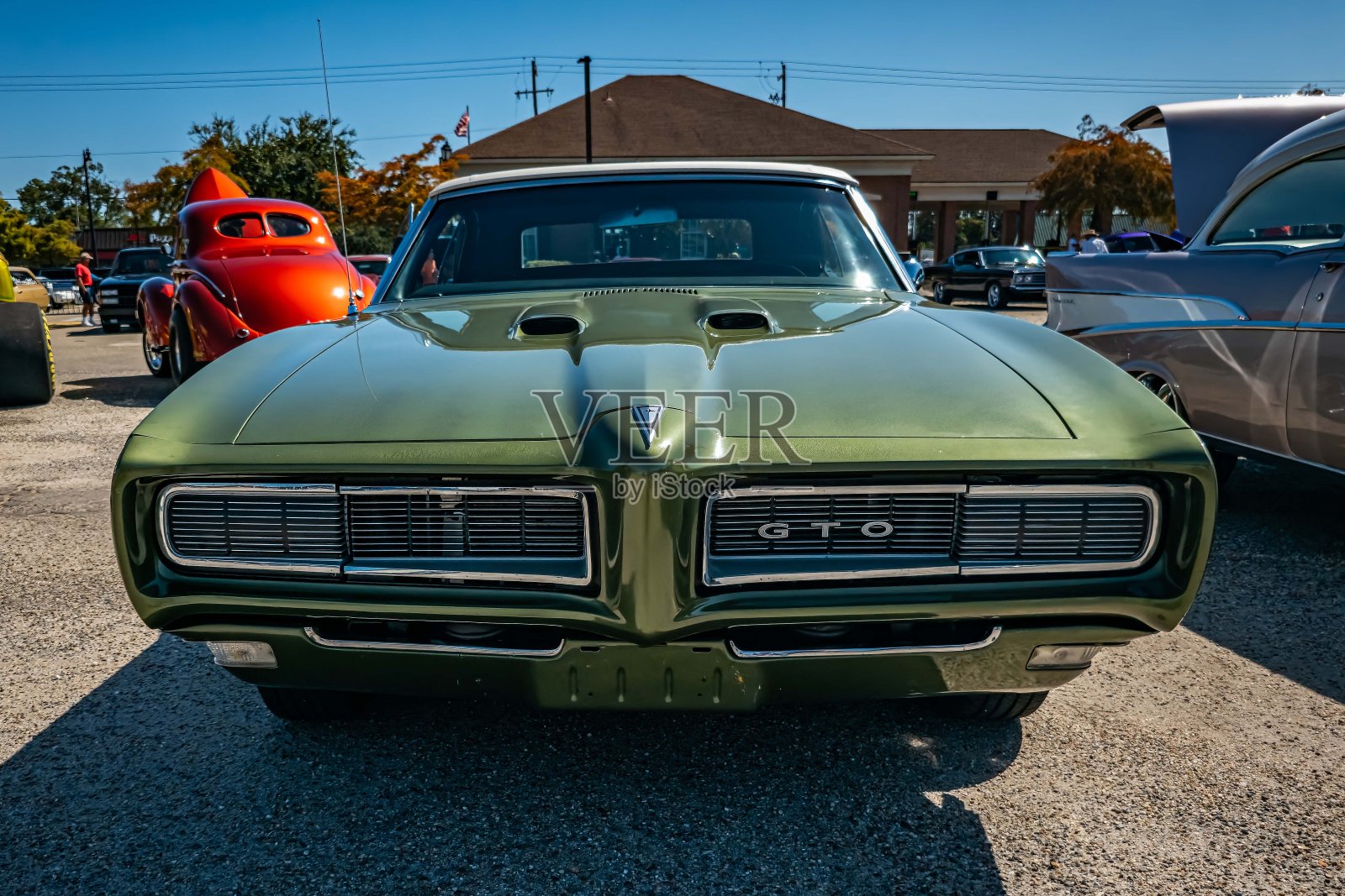 1968年庞蒂克GTO敞篷车照片摄影图片