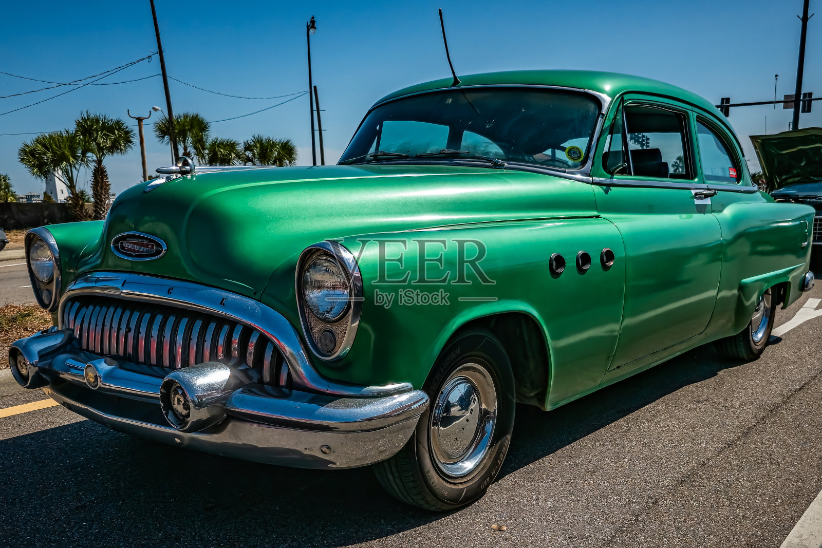 1953年别克特别二门轿车照片摄影图片