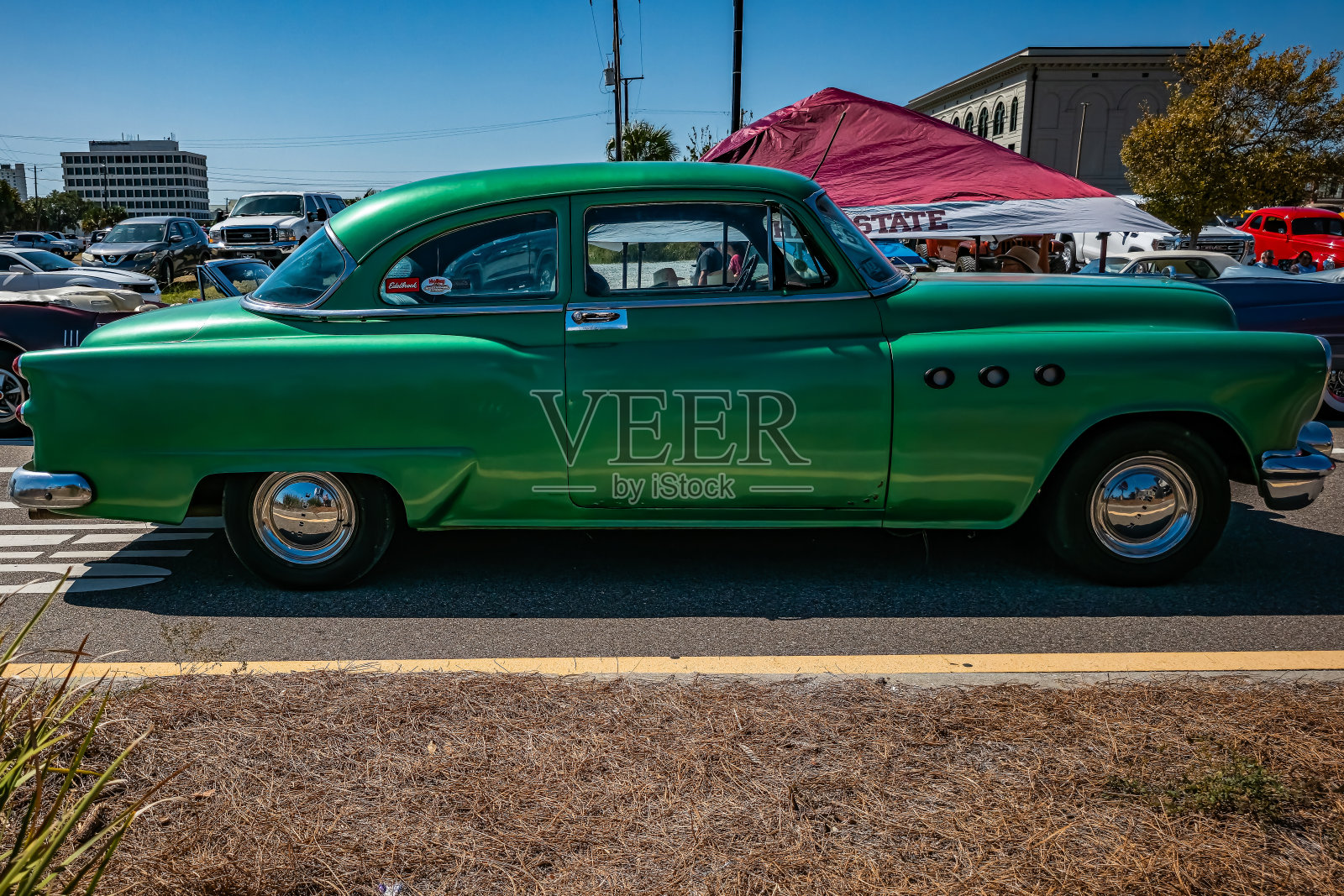 1953年别克特别二门轿车照片摄影图片