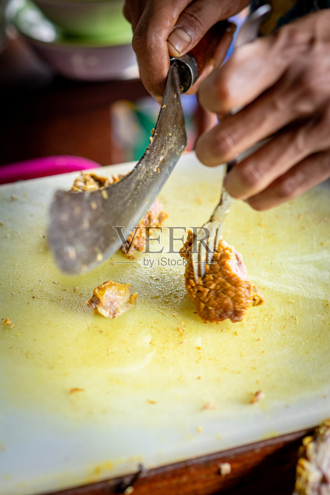 印尼正宗牛肉，用于御用辣椒照片摄影图片