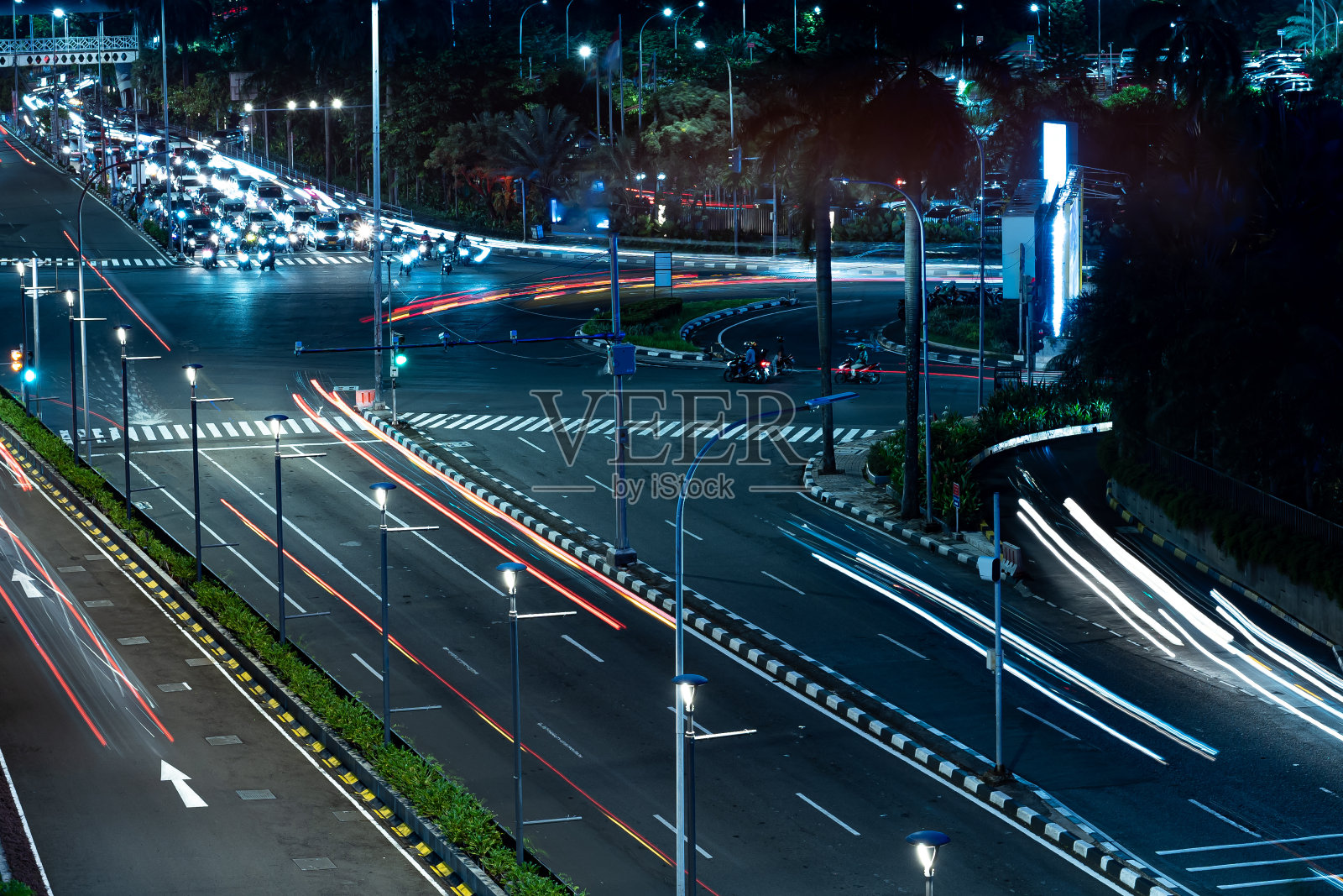 红绿灯径照片摄影图片