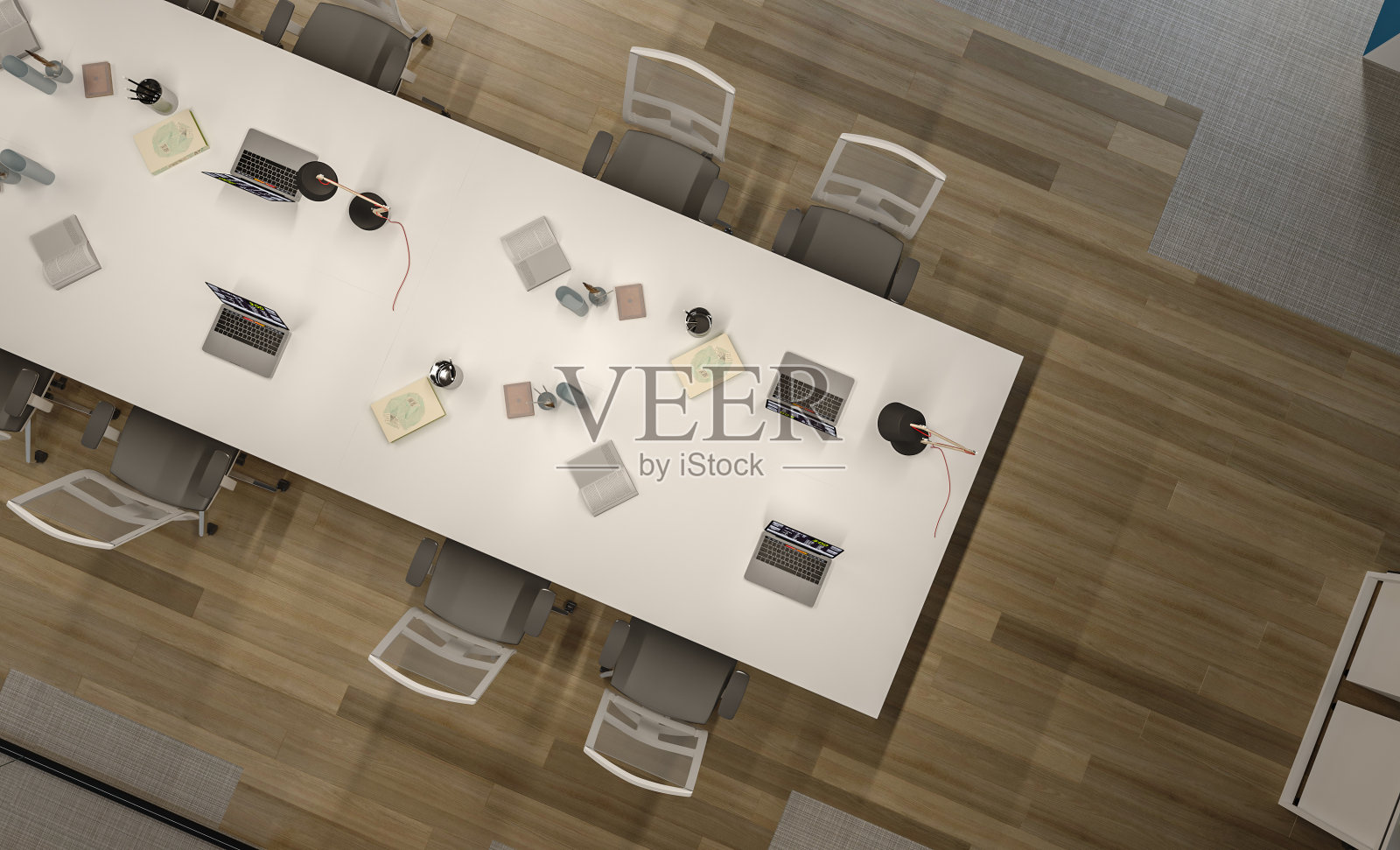 现代工作站区域设计的创新思路照片摄影图片