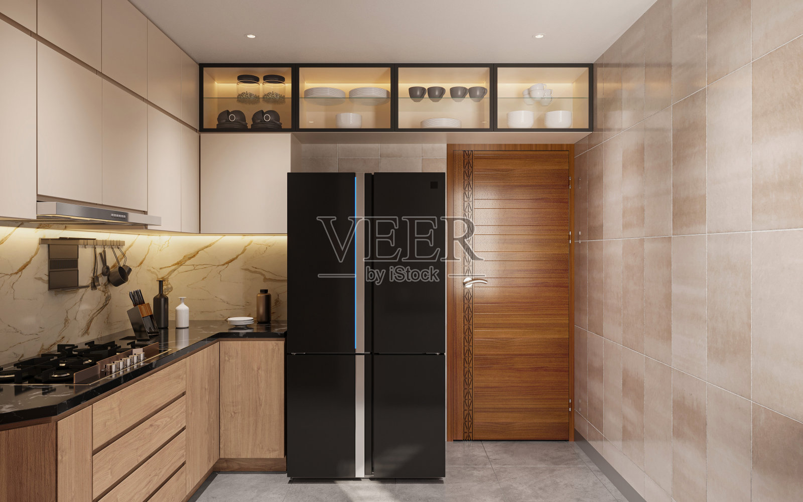 功能美打造时尚实用的厨房空间——功能、美、厨房空间、时尚、实用照片摄影图片